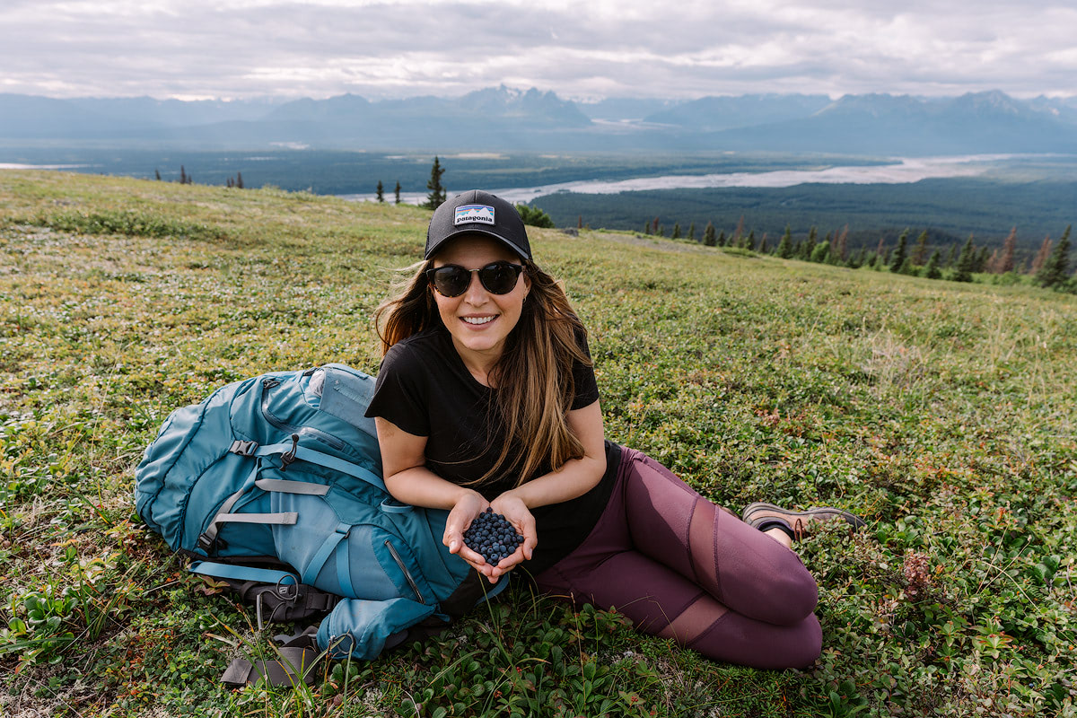 Camping in the Alaskan wilderness