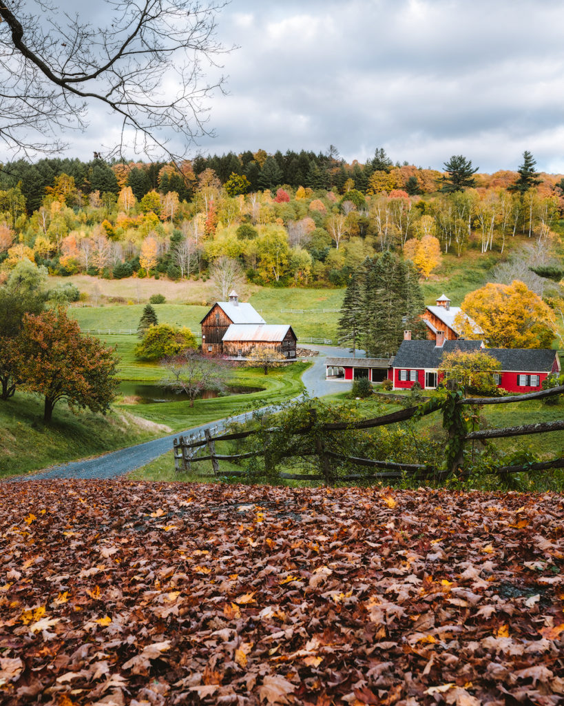 New England Fall Road Trip Ultimate Itinerary Renee Roaming Sleepy Hollow Farm Vermont