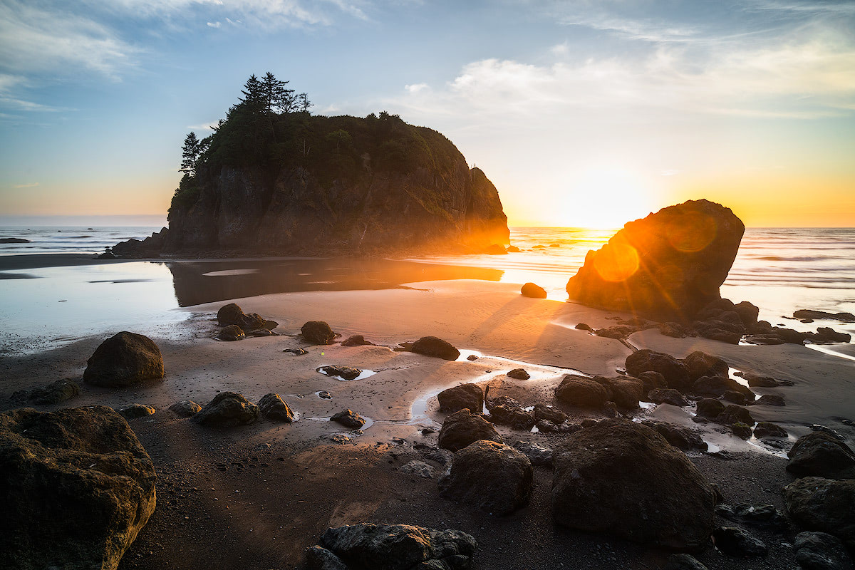 Olympic National Park Adventure Getaway 24 Hour Itinerary from Seattle Renee Roaming Ruby Beach