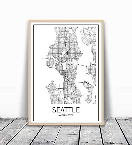 20 Thoughtful Gift Ideas for Travel Lovers Seattle Map