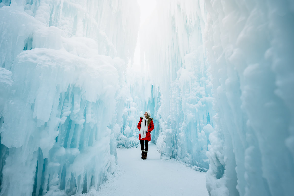 7-Magical-Winter-Outdoor-Adventures-For-The-Holidays---Backcountry---Renee-Roaming---Ice-Castles