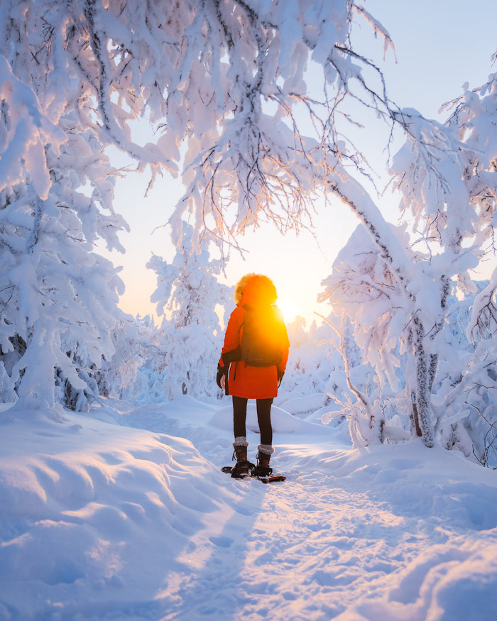 Lapland, Finland is the ultimate winter travel destination! This dreamy part of the world has it all... think reindeer sleigh rides, dog sledding, northern lights, amazing hotels, snowmobiling, snowshoeing and much, much more! Find out all the insiders tips on where to stay, what to do, where to eat, and how to take amazing Instagram worthy photographs. By Renee Roaming, your source for destination guides, dreamy photography, and tips for exploring the outdoors. Click to read more!