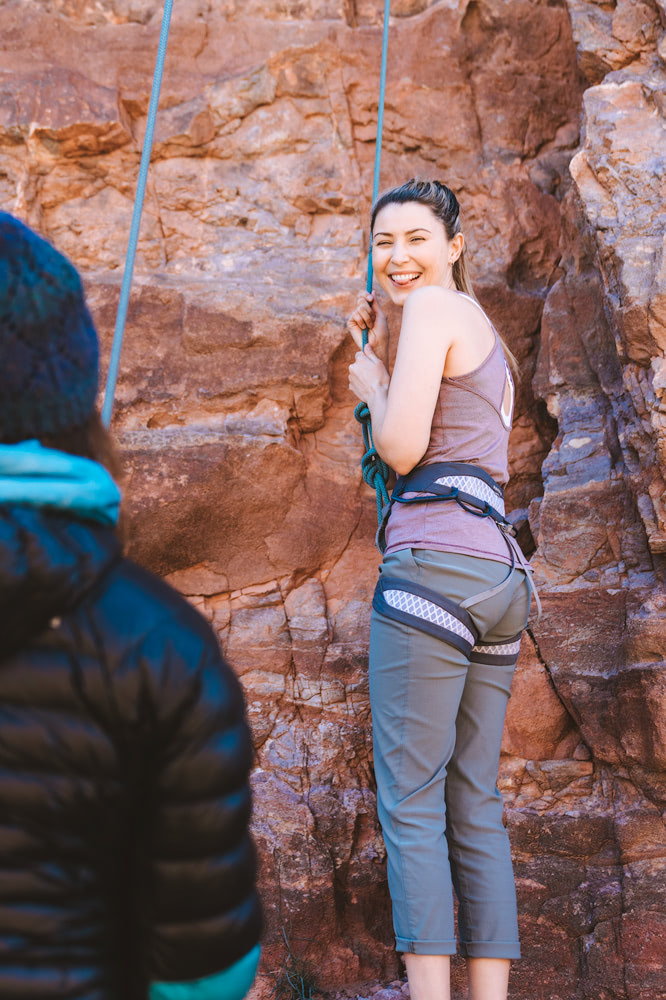 First Time Moab Rock Climbing with Backcountry 