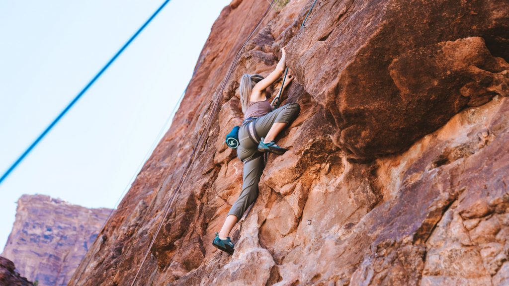 Experiencing Desert Climbing and Biking for the First Time Moab, Utah