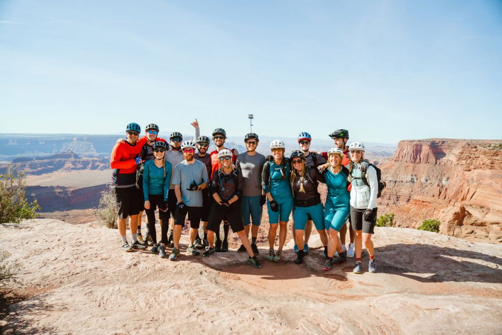 Experiencing Desert Climbing and Biking for the First Time Moab Rock Climbing with Backcountry Dead Horse Point Biking 1