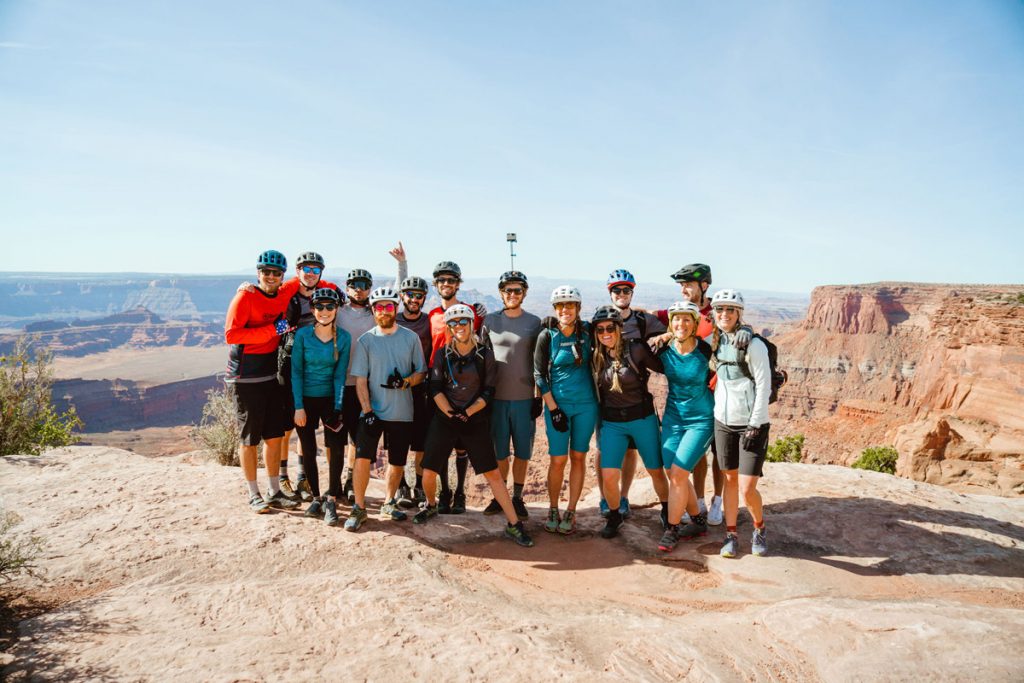 Dead Horse Point Biking 1 Experiencing Desert Climbing and Biking for the First Time Moab Rock Climbing with Backcountry Dead Horse Point Biking 1