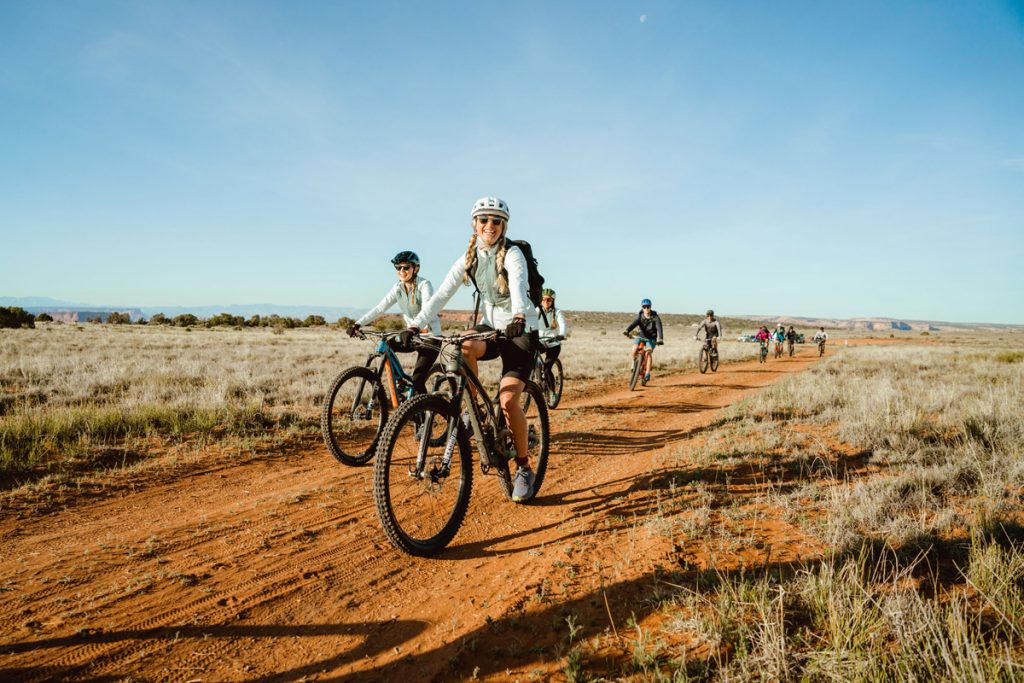 Experiencing Desert Climbing and Biking for the First Time Moab Rock Climbing with Backcountry Dead Horse Point Biking 5