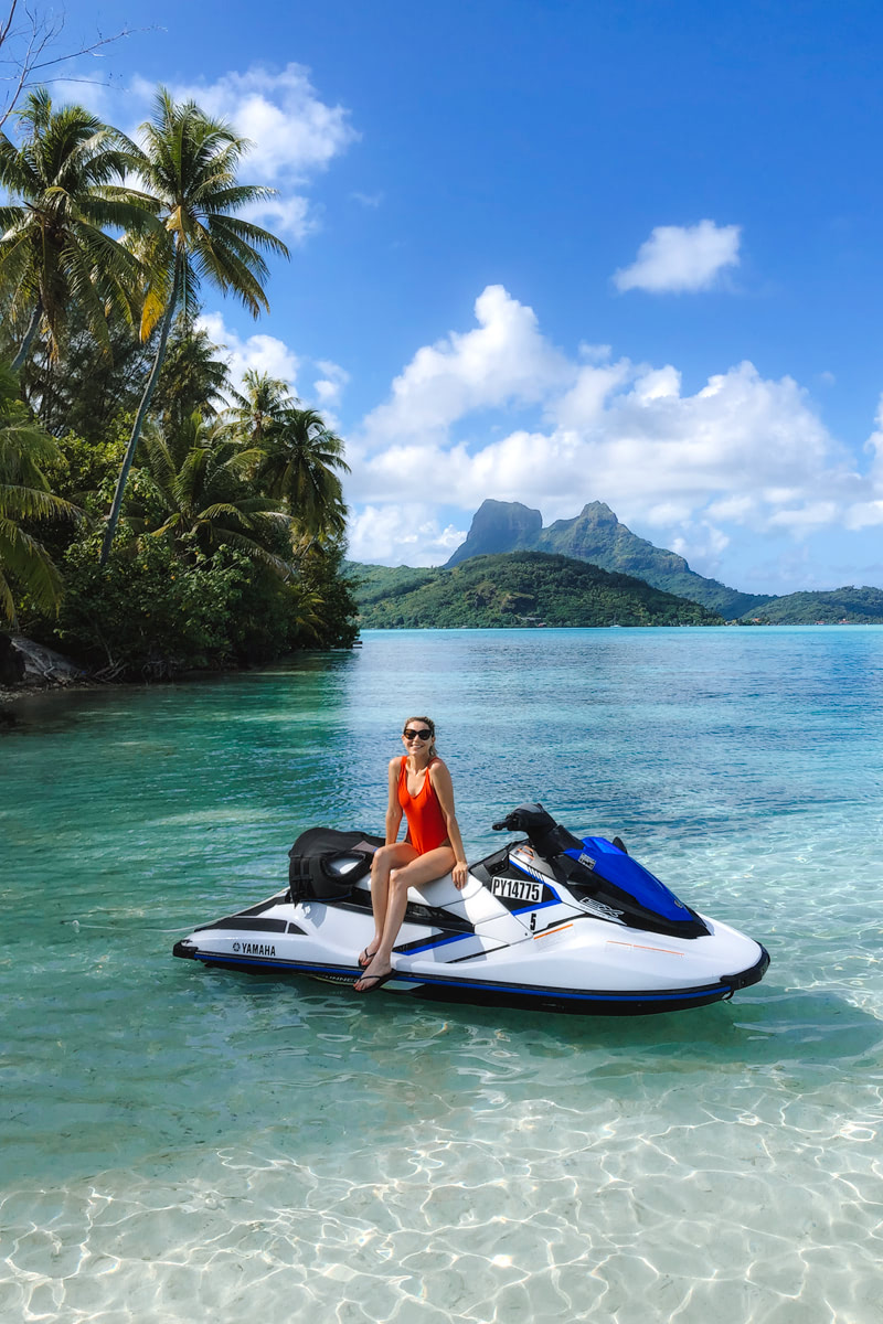 The Ultimate Romantic Couples Getaway to Bora Bora French Polynesia Jet Ski 1