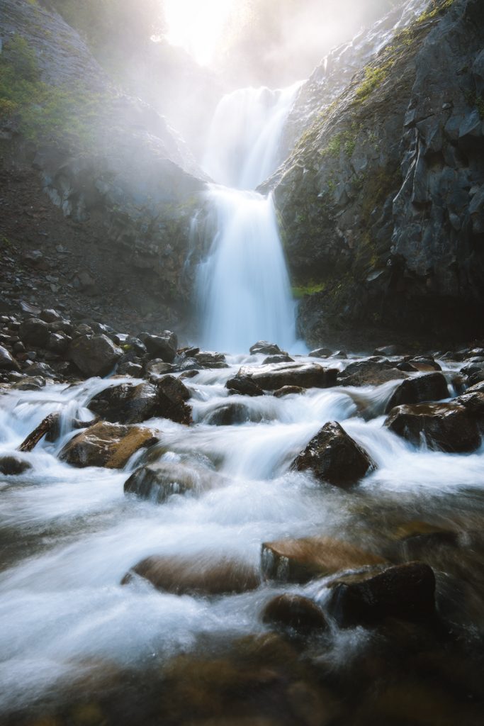 Mount Rainier National Park Guide - Everything You Need to Know - Renee Roaming - Bloucher Falls