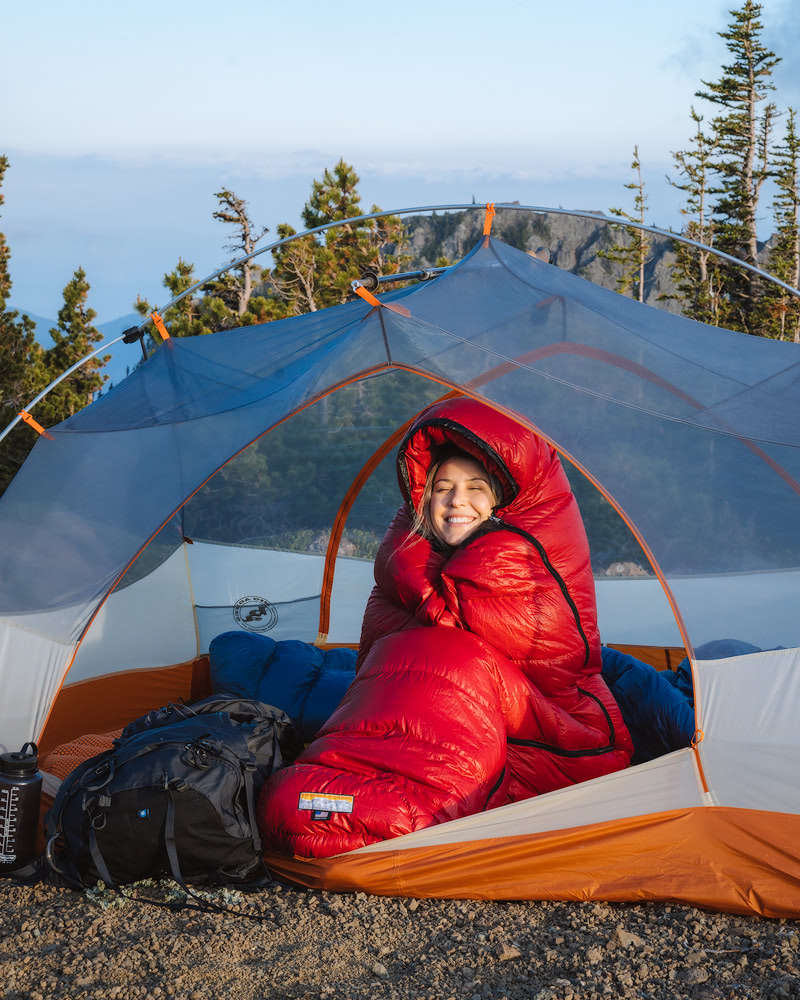 Getting a Good Nights Sleep when Backcountry Camping - Sleeping Bag