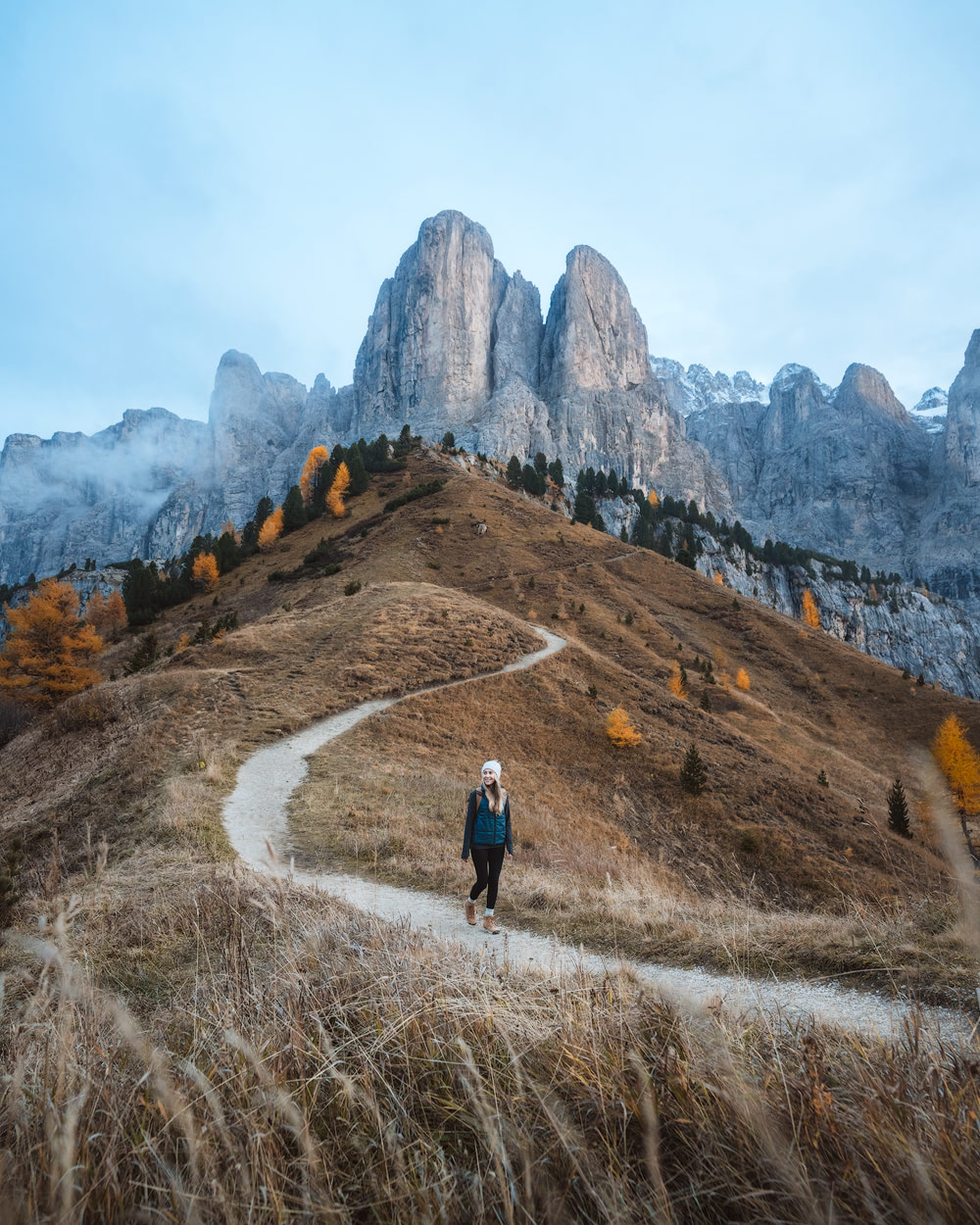 Gardena Pass Plan the Ultimate Fall Road Trip to the Dolomites of Italy - Gardena Pass