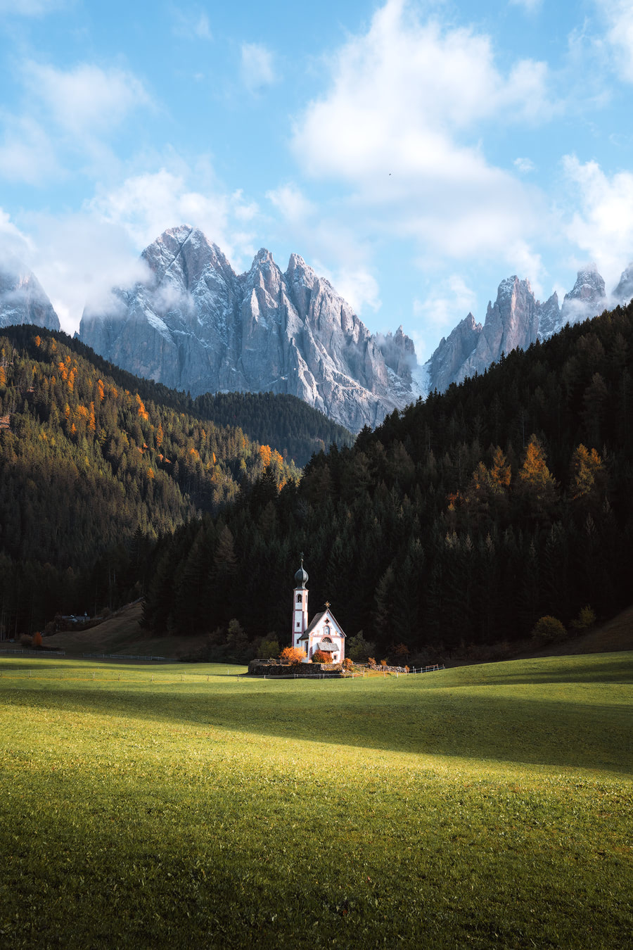 Plan the Ultimate Fall Road Trip to the Dolomites of Italy - St Johann Church 2