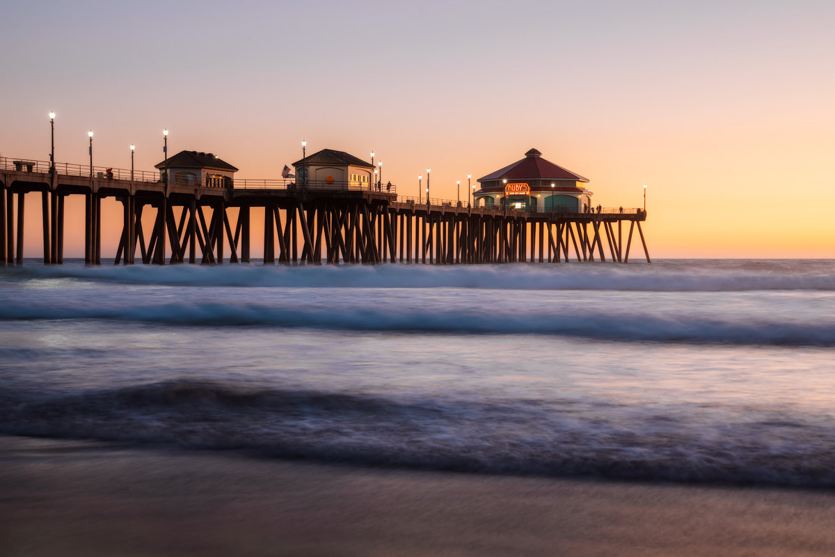 Huntington Beach Sunset 