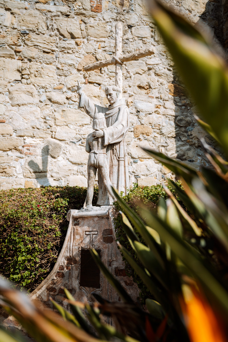 Mission San Juan Capistrano Statue