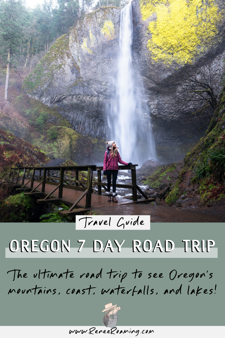 Oregon 7 Day Road Trip Exploring the Coast, Mountains, Lakes, and Waterfalls!