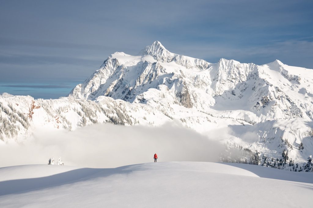 Snowshoe to Artist Point -Mount Shuksan