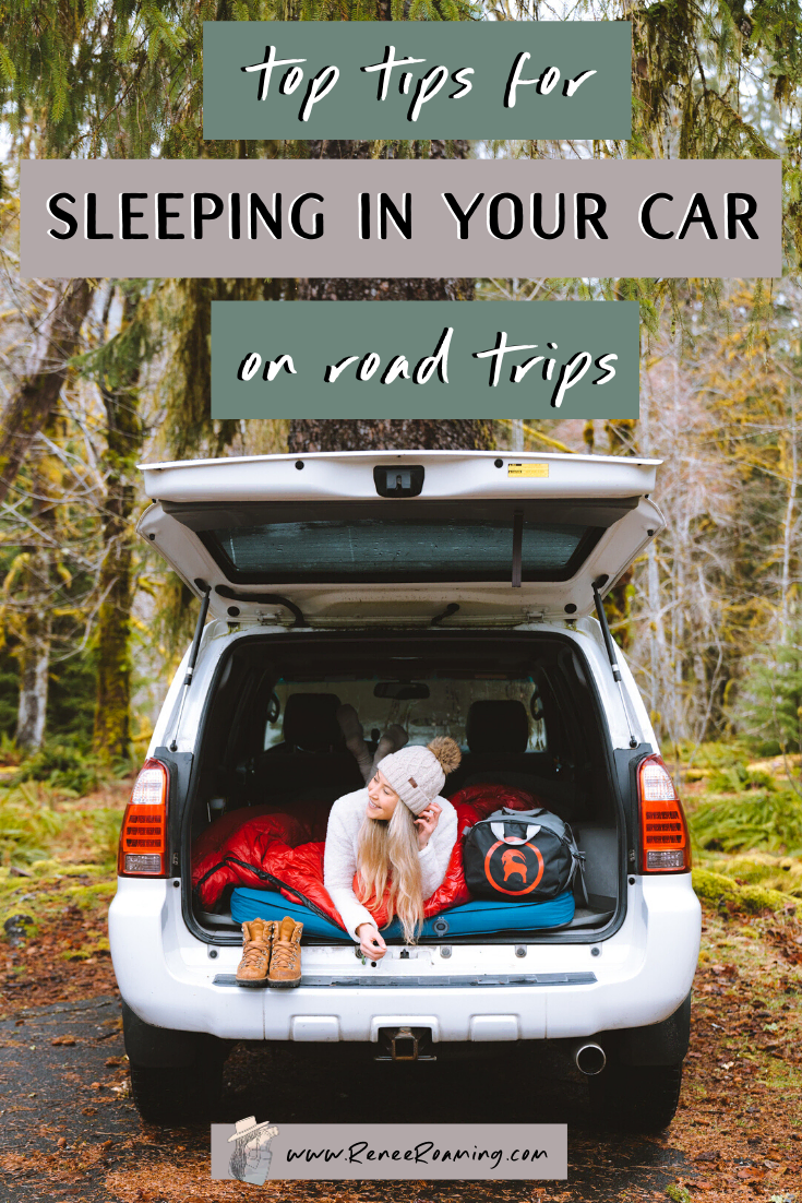 Top Tips for Sleeping In Your Car on Road Trips