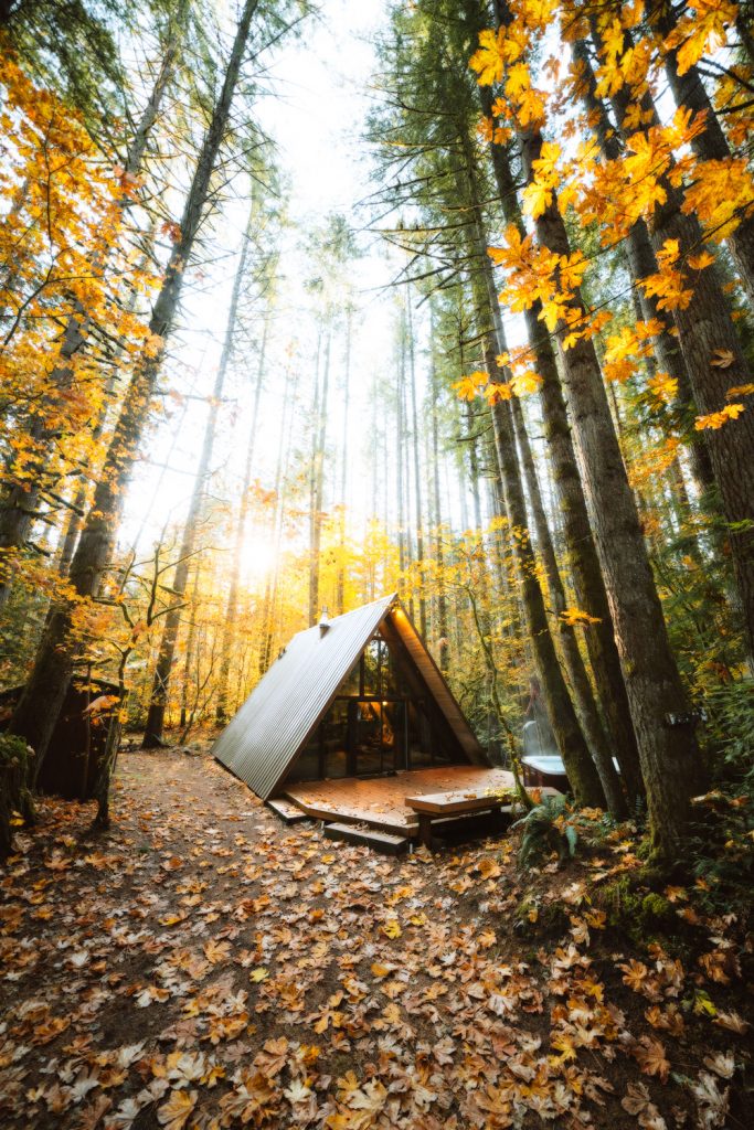 Cozy Cabins to Rent in Washington State - Sky Haus Cabin - Renee Roaming