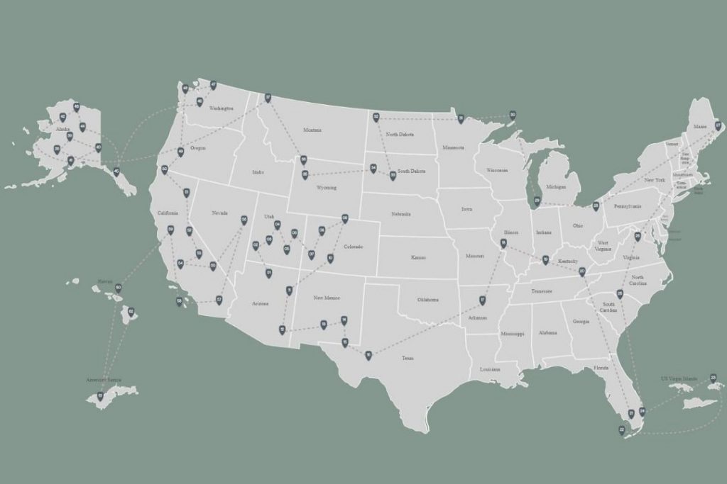 US National Park Road Trip to See Every US National Park!