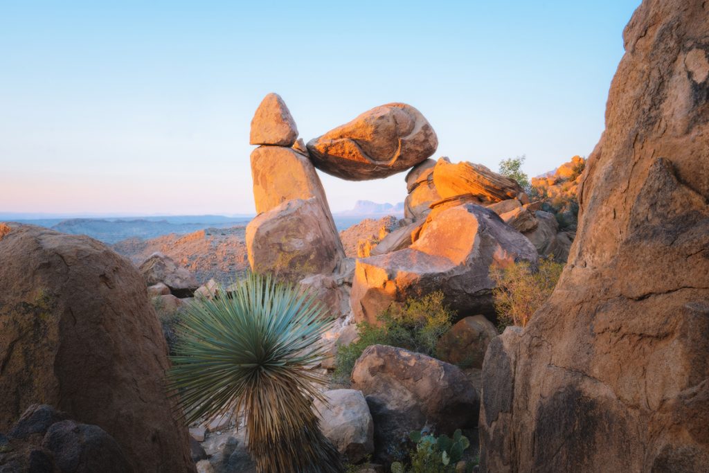 Big Bend Balanced Rock