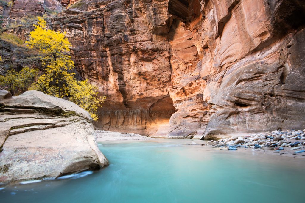 Zion National Park The Narrows Fall