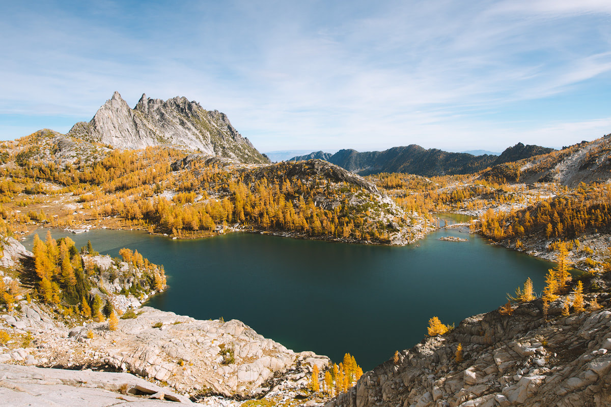 Best outdoor things to do during fall in Washington State - Backpacking in the Enchantments 2