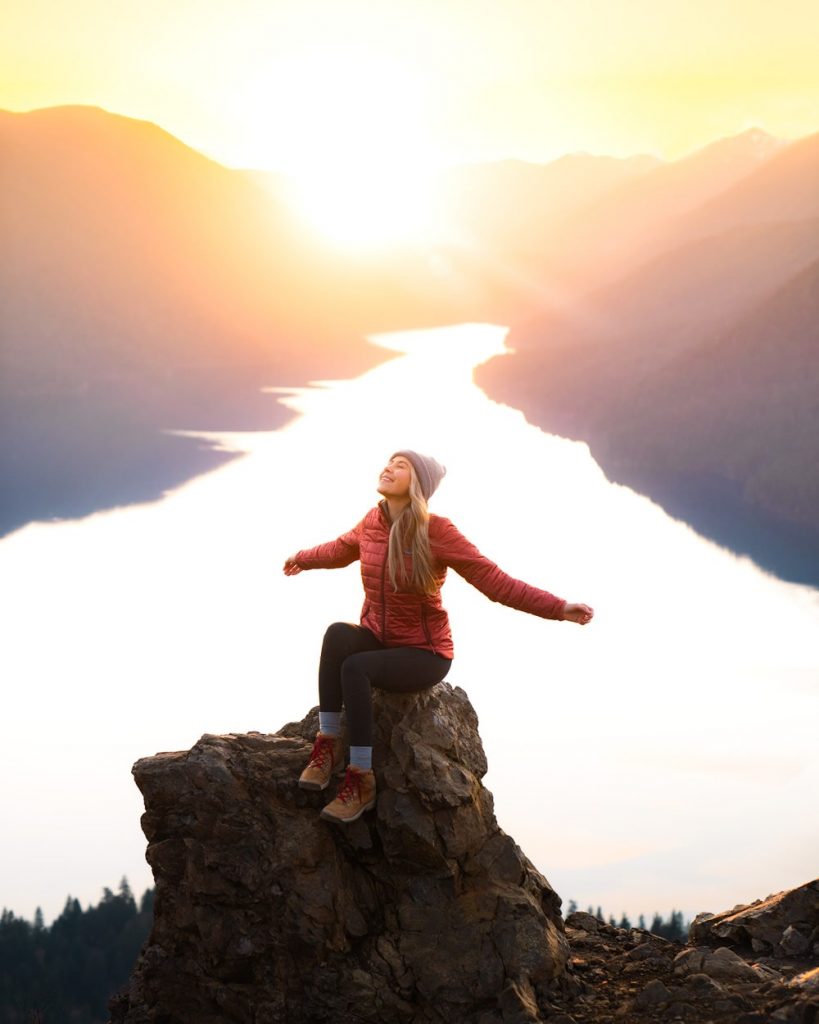 Female Hiking Outfit Idea