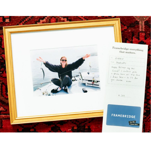 Best gifts for Travel Lovers 2020 - Framebridge gift card