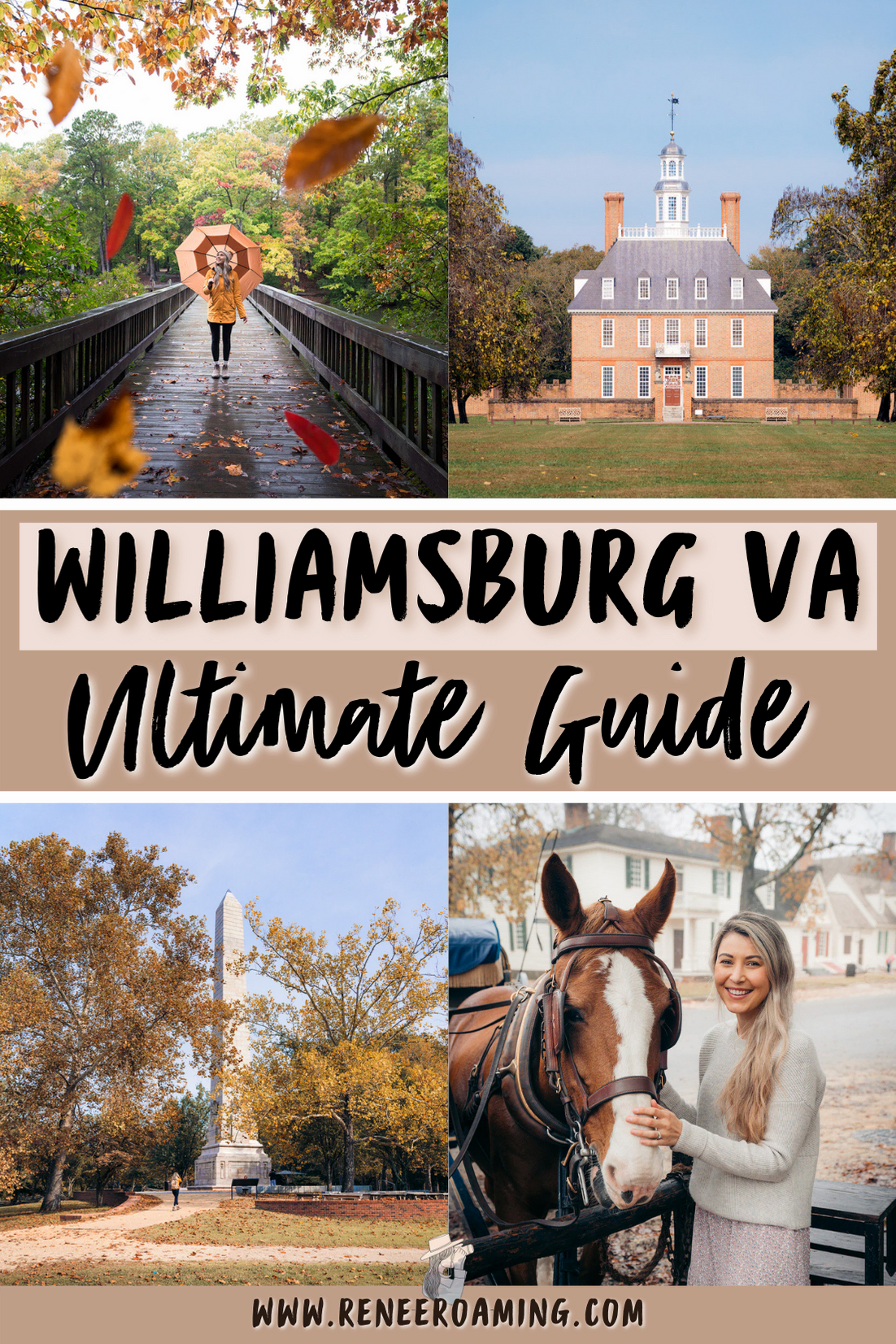 Williamsburg Virginia Guide and Itinerary