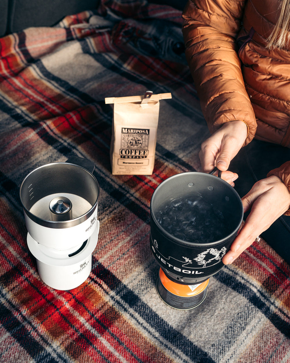 How To Make Coffee While Camping — Renee Roaming