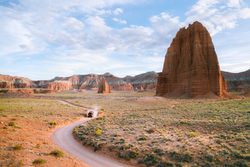 Best National Parks to Visit in Spring - Capitol Reef National Park - Cathedral Valley