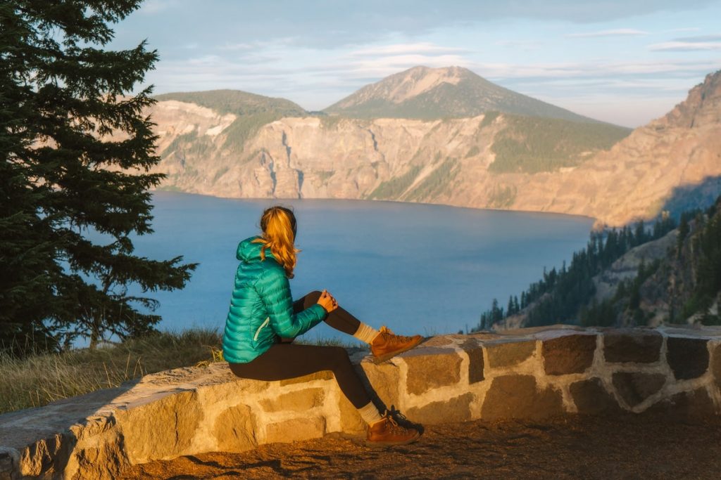 Crater Lake National Park Sunset Crater Lake Sunset