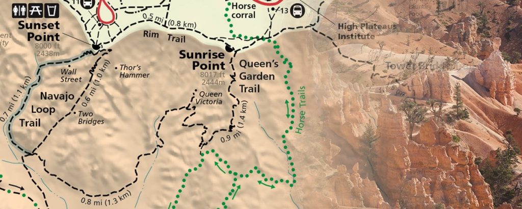 Queens Garden and Navajo Loop Trail Queens Garden and Navajo Loop Trail