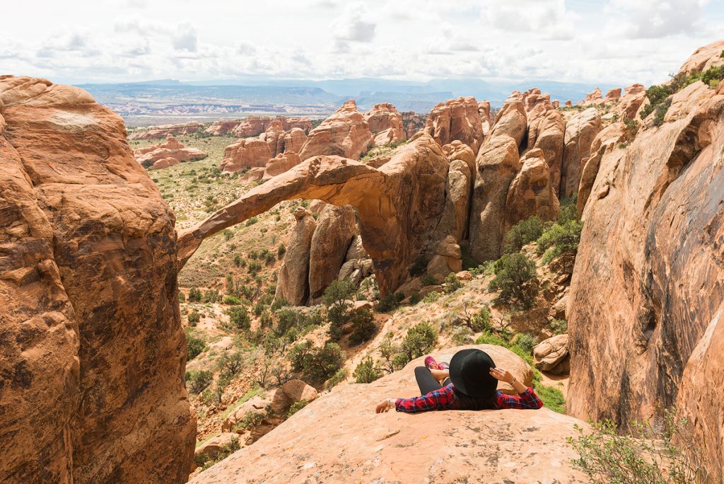 Arches National Park Primitive Trail Ultimate Utah National Parks Road Trip Itinerary - Arches National Park Primitive Trail