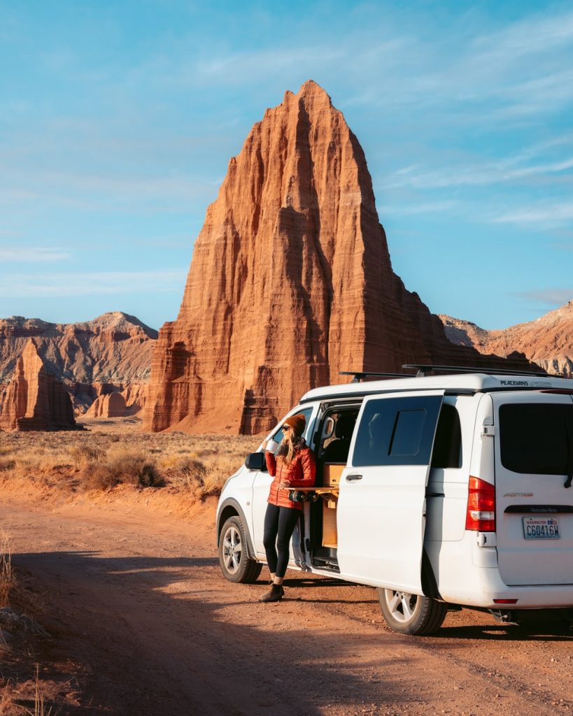 Cathedral Valley Camper Van Cathedral Valley Camper Van