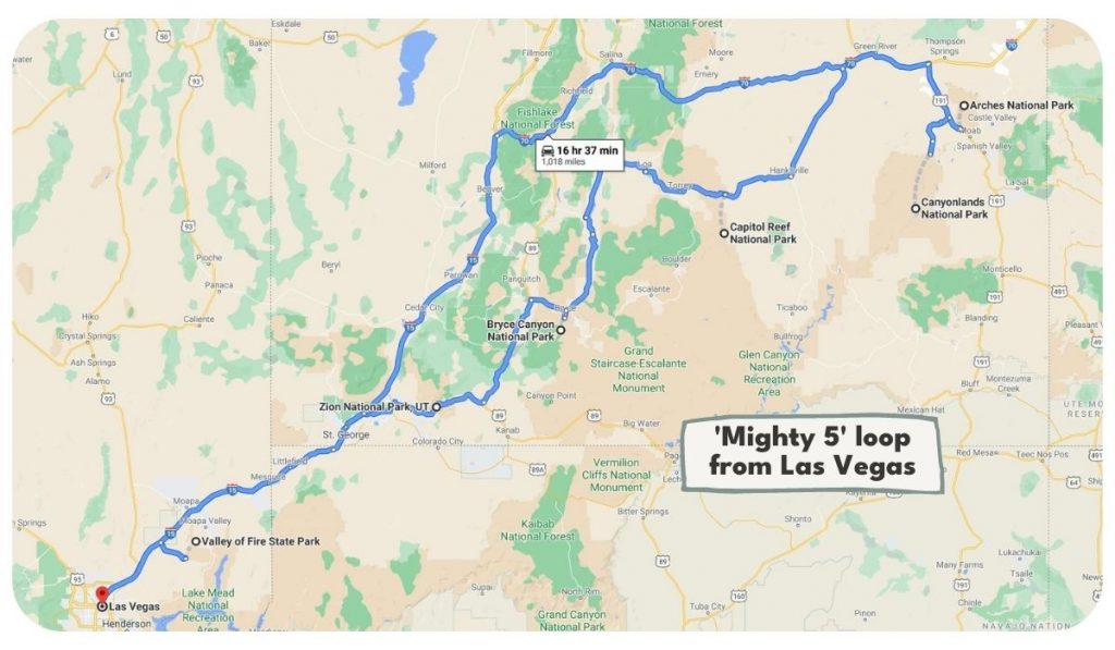 Ultimate Utah National Parks Road Trip Itinerary from Las Vegas Ultimate Utah National Parks Road Trip Itinerary from Las Vegas