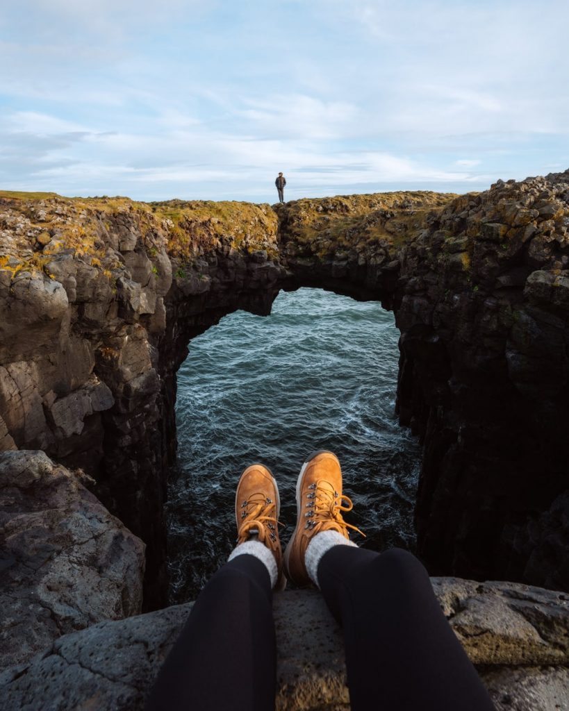 Arnarstapi Sea Bridge Incredible Iceland Road Trip Itinerary and Planning Guide - Arnarstapi Sea Bridge