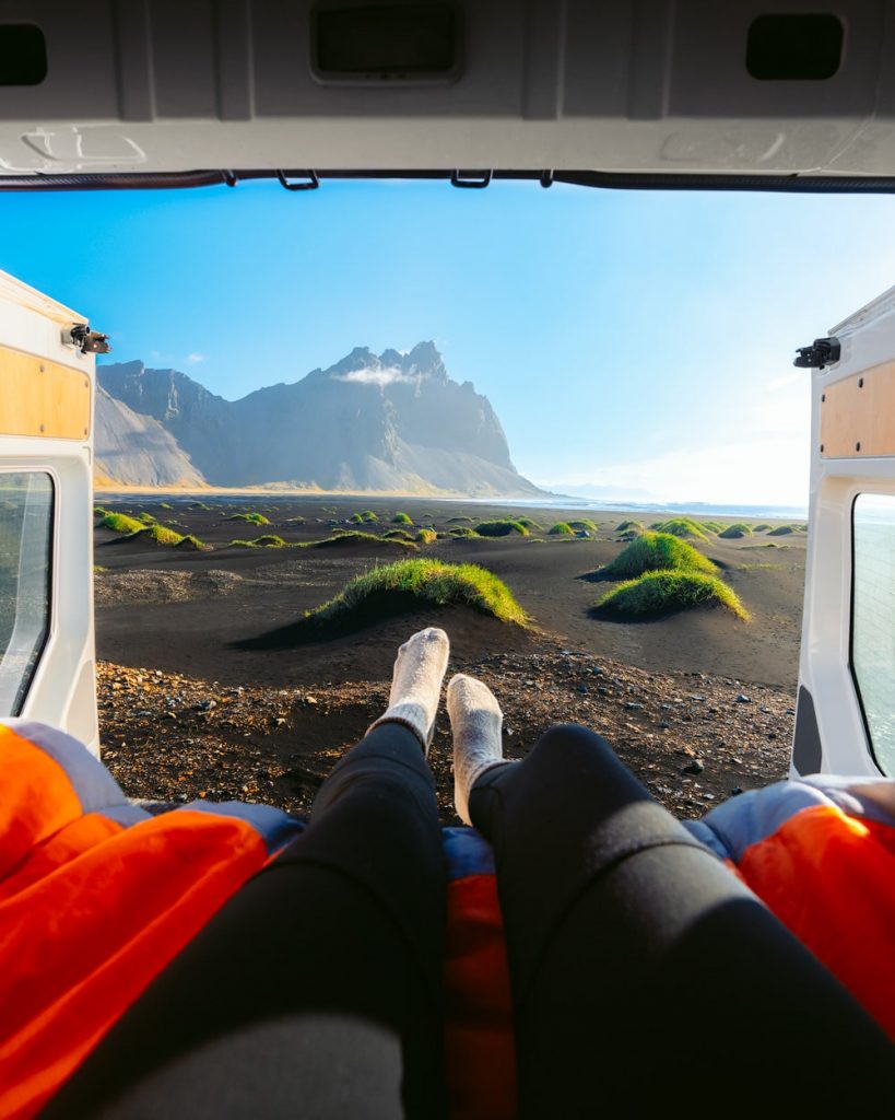 Incredible Iceland Road Trip Itinerary and Planning Guide - Iceland Camper Van Rental Vestrahorn