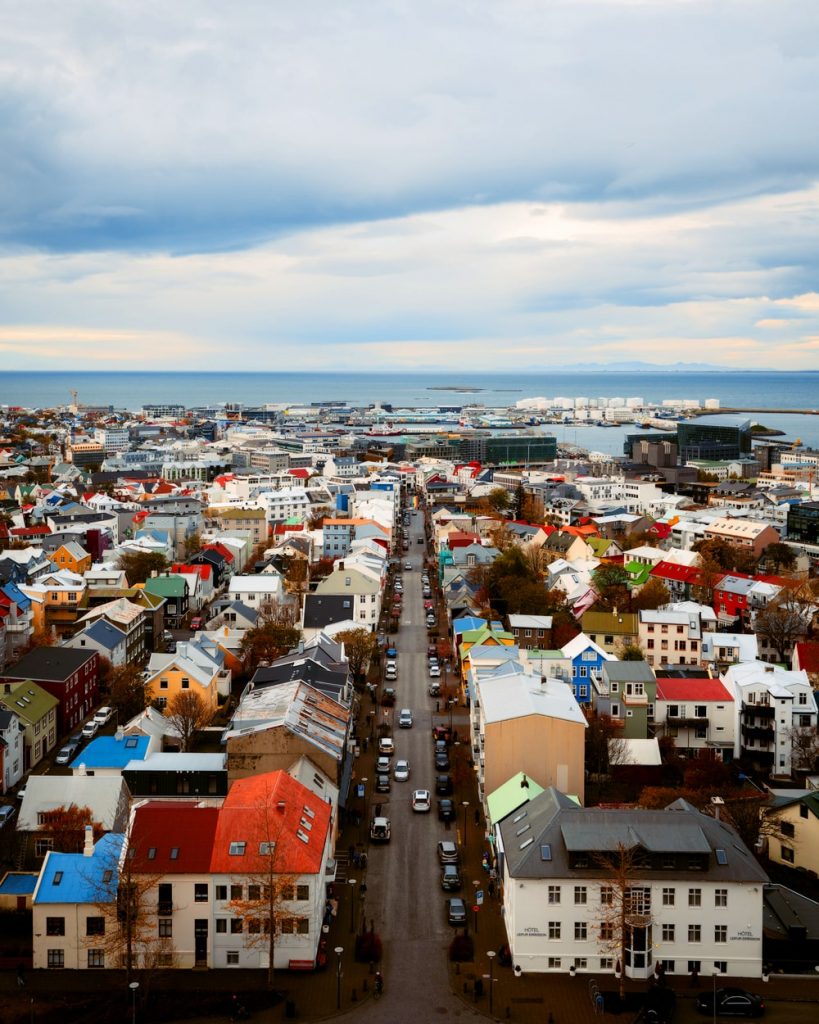 Reykjavik View from Hallgrimskirkja
