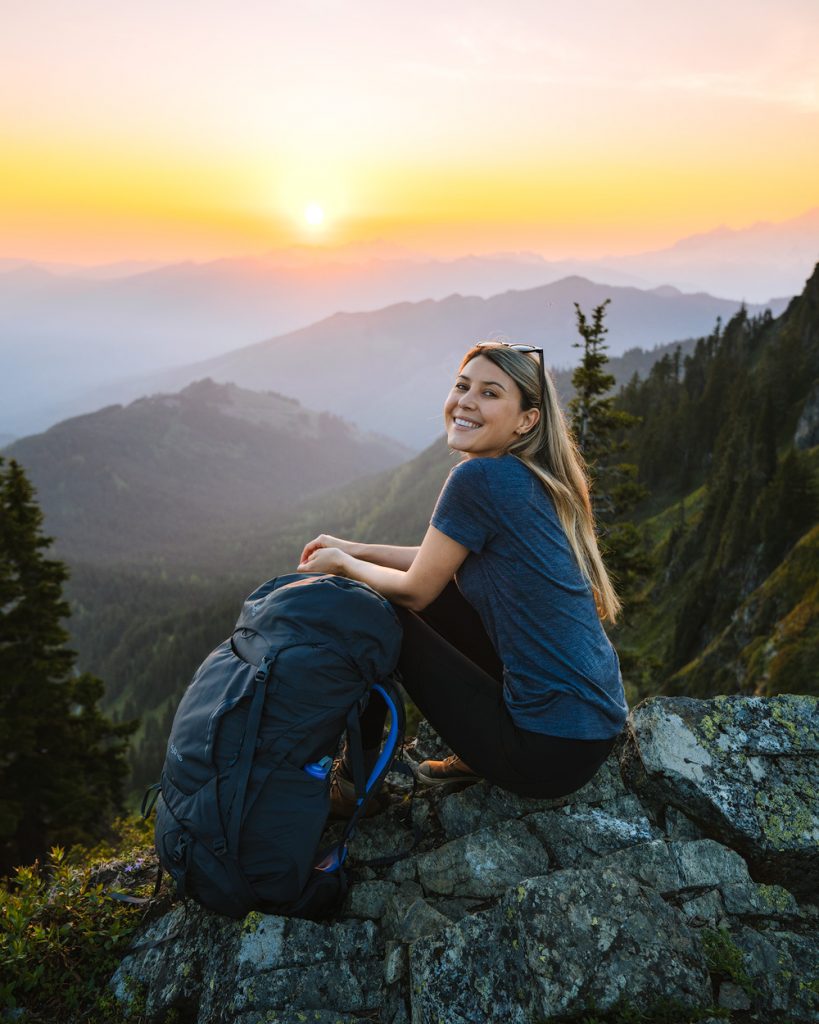 Backpacking with your period