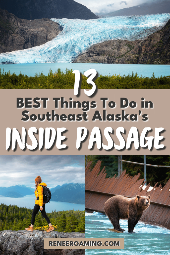 Southeast Alaska's Inside Passage is one of the most breathtaking places I've ever been! The whole region is bursting with natural beauty, rich Tlingit culture, delicious food, and ample opportunities for adventure. In this guide, I am sharing 13 of the best things to do in the Inside Passage!