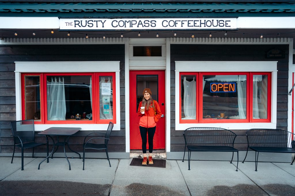 Epic 6 Day Southeast Alaska Itinerary - Rusty Compass Coffeehouse in Haines