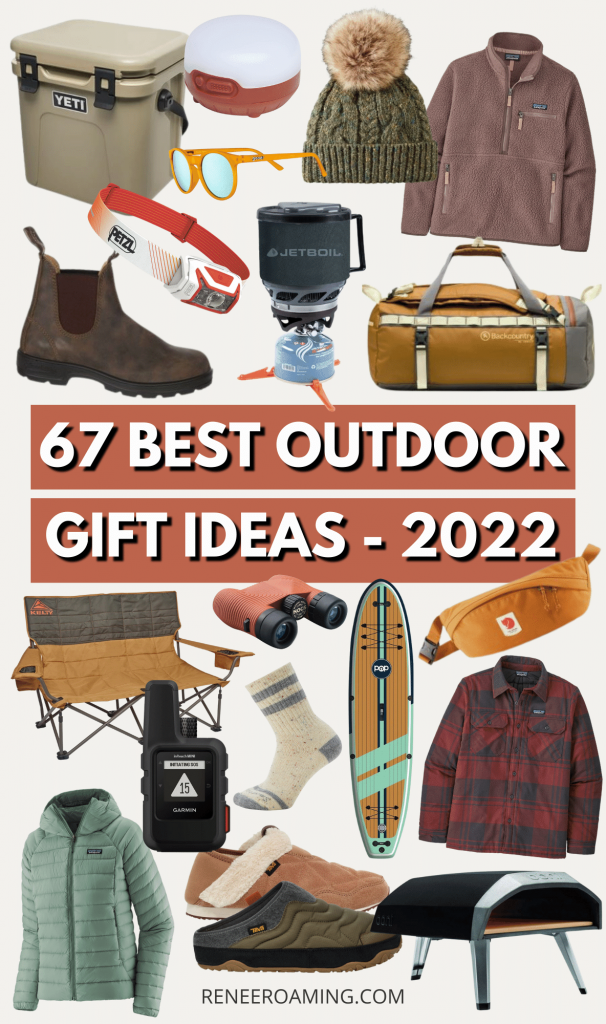 When gifting to an outdoorsy person it's best to focus on things that will bring convenience, comfort, and practicality. It's about helping them stay in their happy place for longer, and for them, that's outside! This guide features the 67 best gifts for outdoor lovers in 2022 Including hikers, road trip lovers, travelers, and more! Whether you’re looking for a holiday or birthday gift, this gift guide will help you find the best outdoorsy gifts for that special someone!
