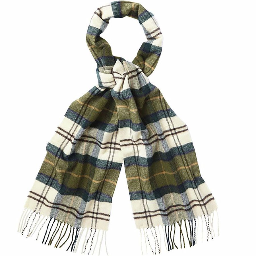 Best Gifts for Outdoor Women - Barbour Merino Cashmere Tartan Scarf