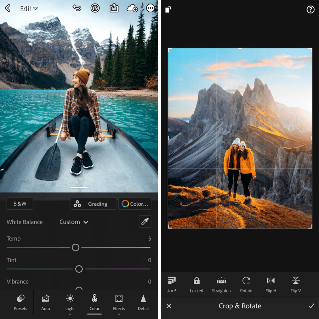 Best Photography Apps - Lightroom