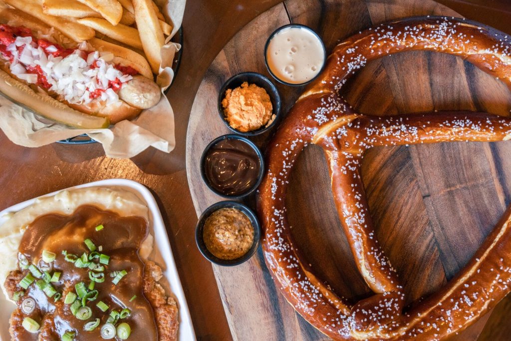 Best Places to eat in Leavenworth - Rhein Haus Leavenworth Pretzel