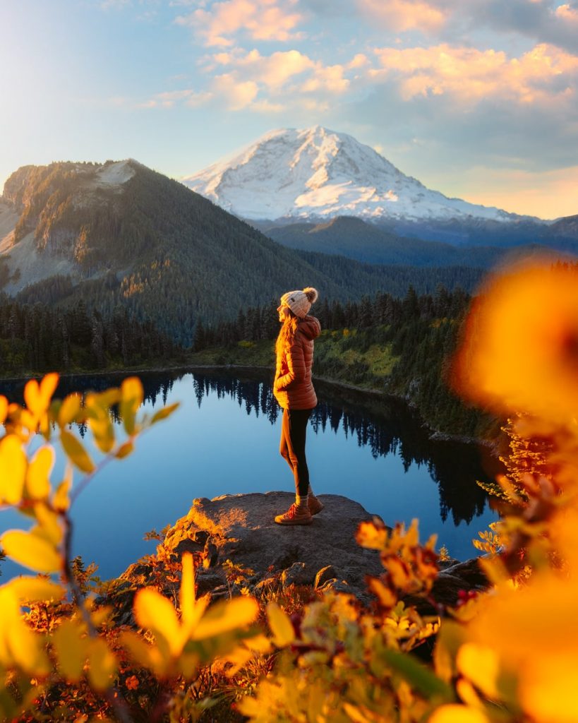 Beginner Hikes in Washington near Mount Rainier - Summit Lake