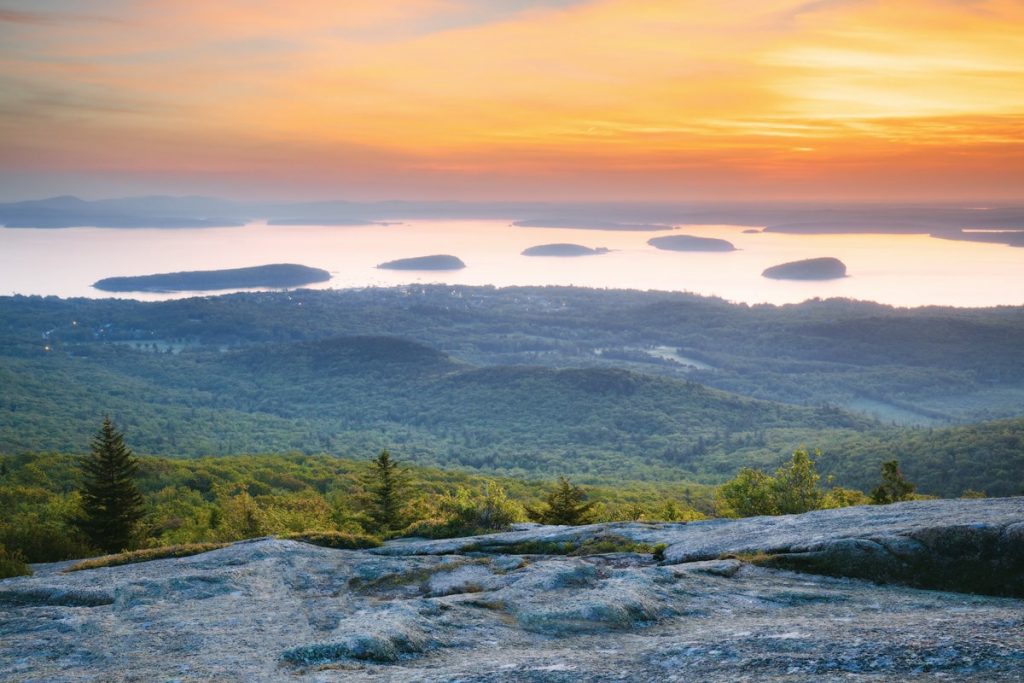 Plan a trip to Acadia National Park and Hike Cadillac Mountain