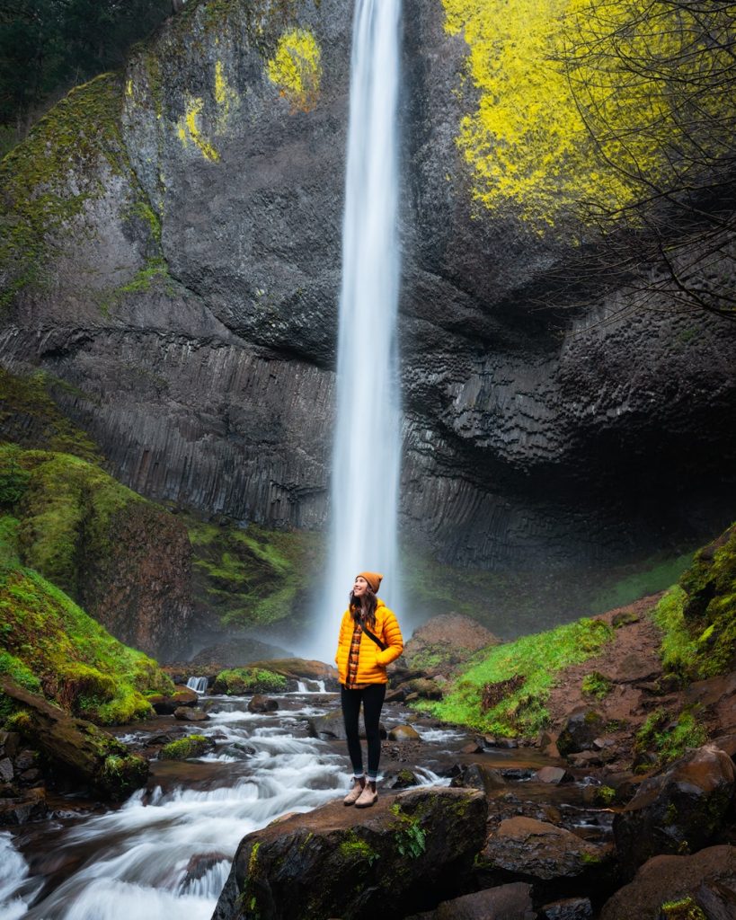 Epic Oregon Road Trip Itinerary Columbia River Gorge Latourell Falls