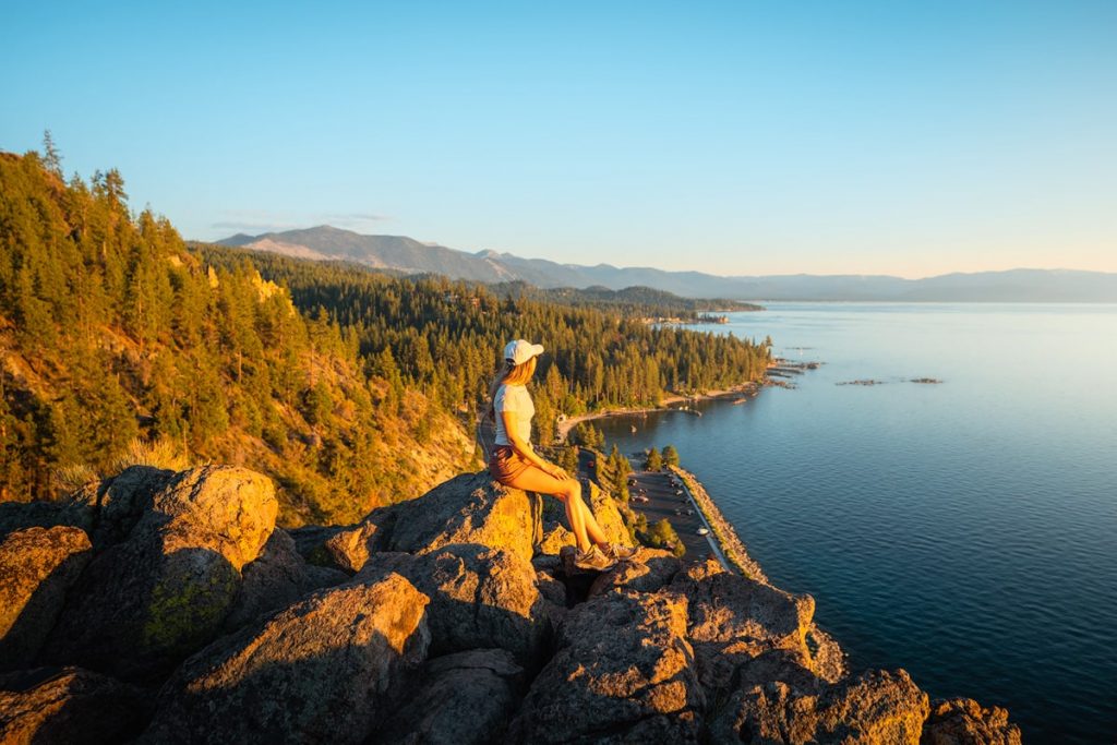 Lake Tahoe Hiking - Cave Rock Trail